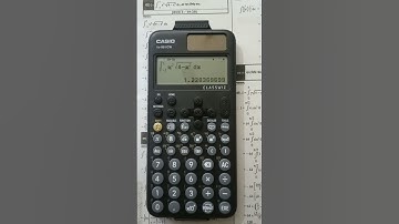 Integration solve process in CW calculator (bangla) #shorts #casiocalculator #casio #calculator