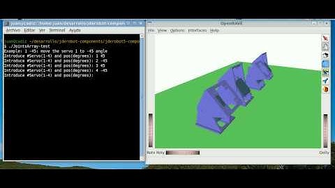 Testing JDRrobot 5.0 with virtual Y1 modules