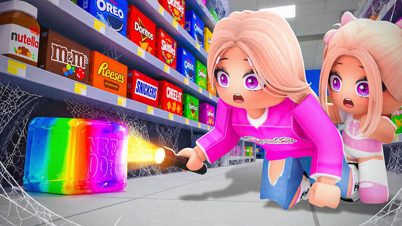 RATUJEMY WSZYSTKIE PORZUCONE ZABAWKI Z MAŁĄ AMI na BROOKHAVEN w ROBLOX!