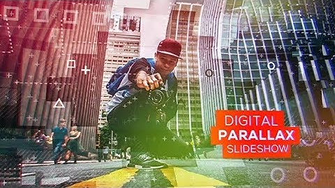 Digital Parallax Slideshow Template - After effects project - The Lost Templates