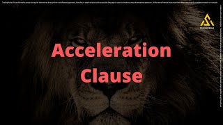 Acceleration Clause