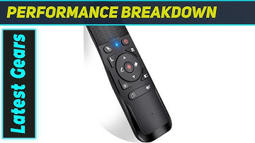 `ELISWEEN Air Mouse Presenter: The Ultimate Wireless Presentation Remote!