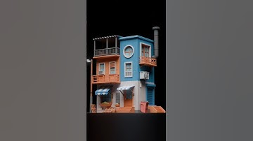 render vs viewport of my recent model #satisfying #blender3d #model #anime #shorts #render #viewport