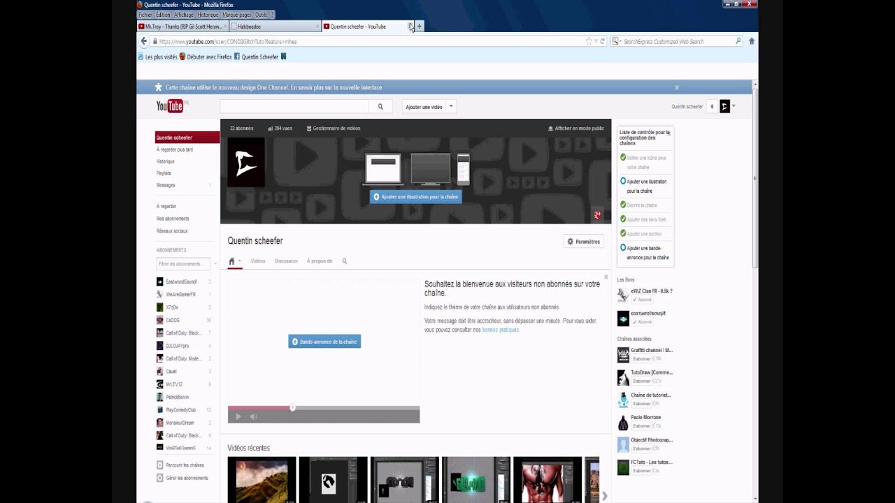Comment revenir à l'ancien design de YouTube TUTO - YouTube
