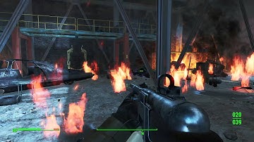 Fallout 4: How to kill a sentry bot.