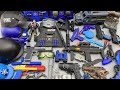 Toy Police Weapons and Bead Throwing Rifles Tec Cop Guns - Accessories and Steel Vest Equipment