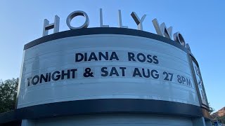 Diana Ross at the Hollywood Bowl