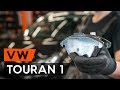 Как заменить передние тормозные колодки на VW TOURAN 1 (1T3) [ВИДЕОУРОК AUTODOC]