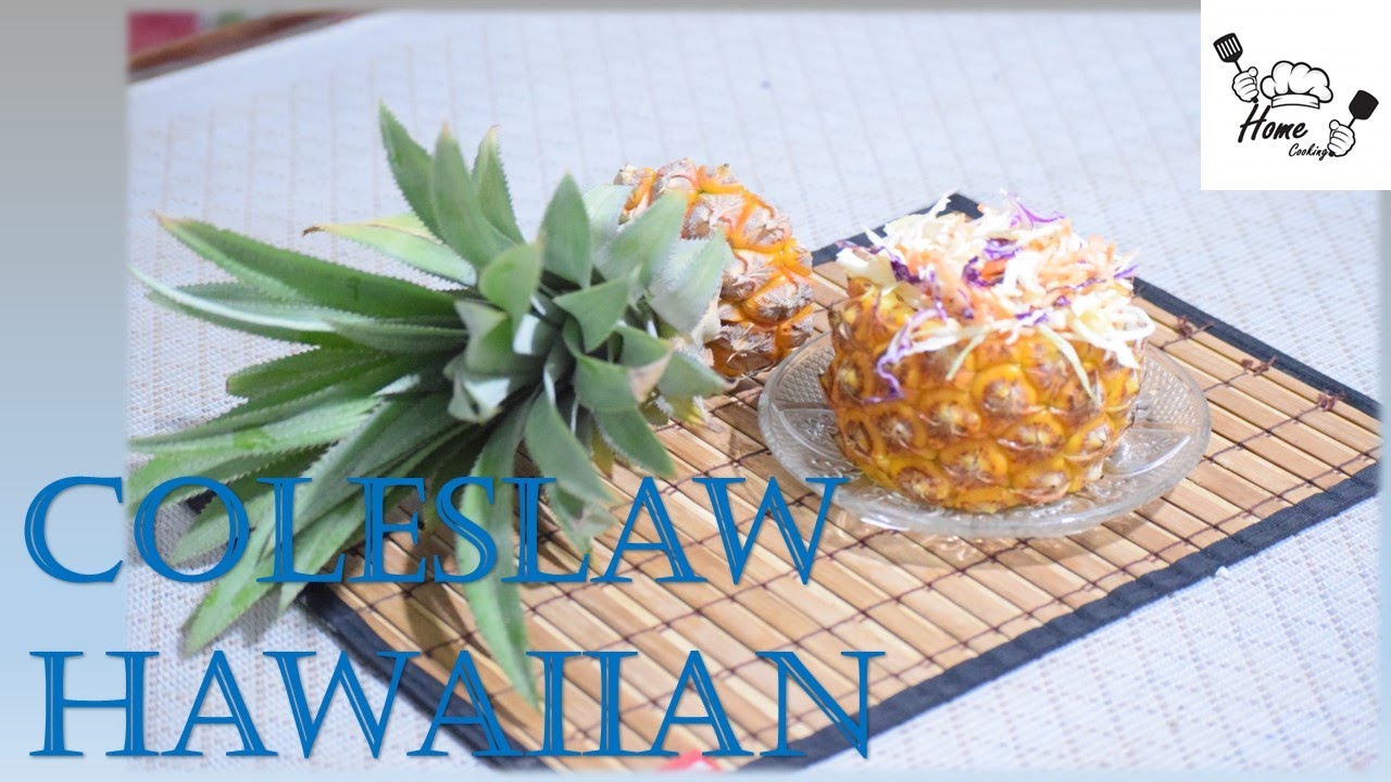 coleslaw Hawaiian | coleslaw salad | easy salad | vegetarian | child