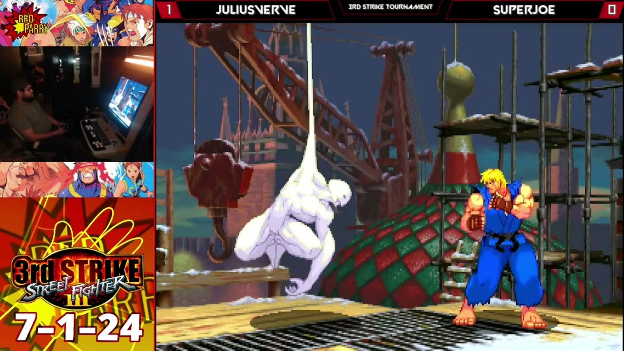 JuliusVerve  vs Super Joe - 3rd Strike Tournament - Red Parry NYC 7-1-24