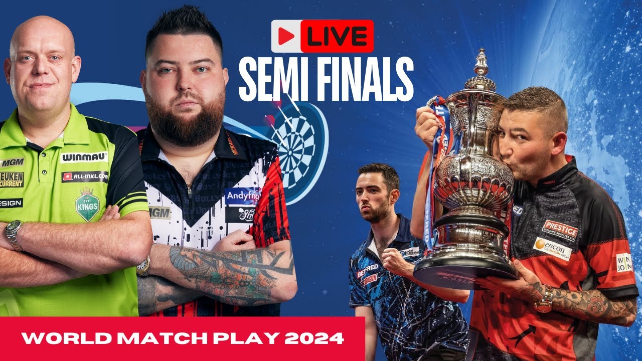 🔴LIVEMichael Van Gerwen vs Michael Smith SemiFinals World Matchplay