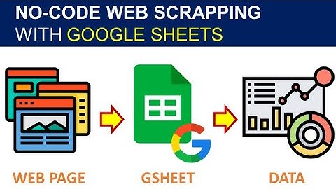 No Code Web Scrapping with Google Sheets