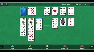 Microsoft Solitaire, Grandmaster, Bouncy Card Ending, August 10, 2026