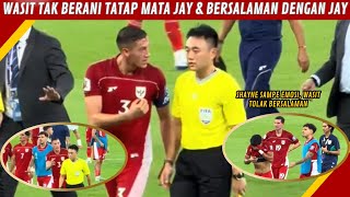 KEBESARAN HATI JAY IDZES, DITOLAK SAAT AJAK WASIT BERSALAMAN