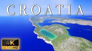 FLYING OVER CROATIA (4K UHD) - Soft Music & Wonderful Natural Landscape For Relaxation - Chill On TV