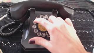 Asmr Dialing Antique Rotary Phone Wbrief Whispered Intro