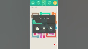 Puzzlerama Flow Bridges Expert Solution Level 49