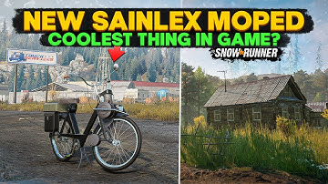 New French moped from the late 1960s in SnowRunner Coolest Thing in Game So Far?
