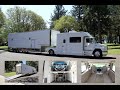 1999 Freightliner Totor Home w/3 Car Trailer.  Charvet Classic Cars