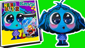 Making INSIDE OUT 2 Game Book（+ Riley Squishy）DIY 인사이드 아웃 2