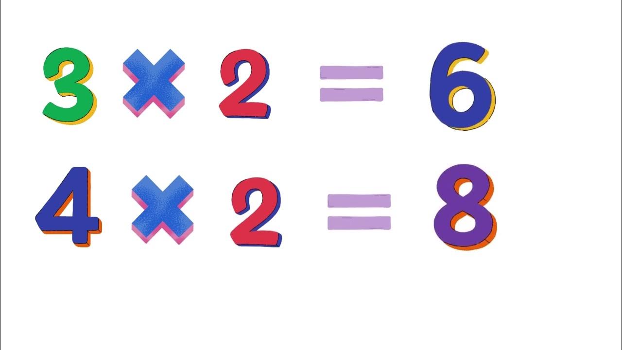 Two times table song youtube