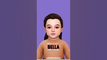Grow up with Bella from Twilight 🩸❤️ | The Sims 4 | #shorts