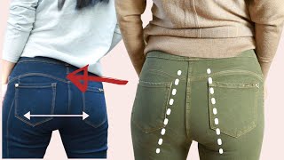 You'll never look at jeans the same way again (what jeans makes your butt look good)