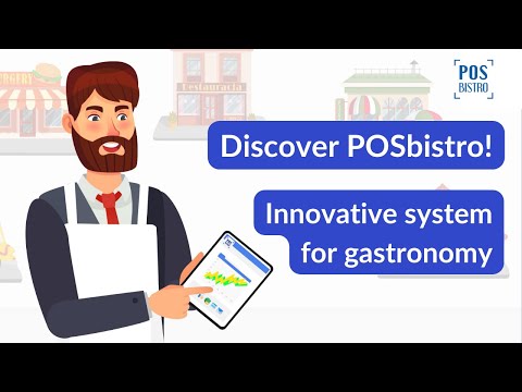 Discover the possibilities of POSbistro - mobile software for gastronomy