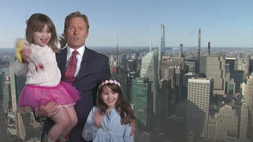 Cute Alert: Lonnie's Forecast Gets Special Visit By His Daughters