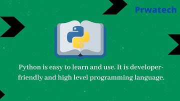 Features of Python Programming Language | Python tutorial | Prwatech