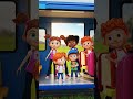 The Doors on the Train Go 🚪🚂💨 | Fun Action Rhyme #shorts