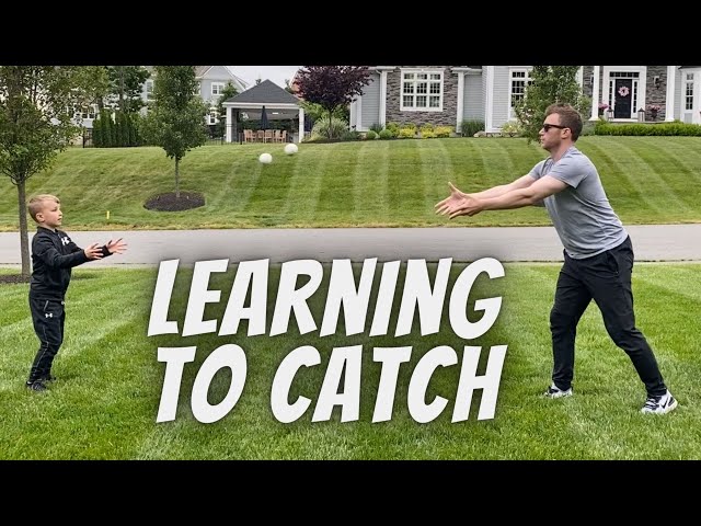 How To Teach 6-8 Year Olds To Catch A Baseball [Baseball Catching Drills] 