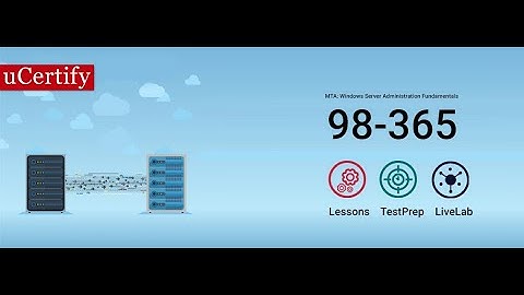 98-365: MTA Windows Server Training
