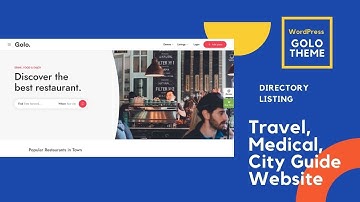 Travel Guide Website | Directory, Rental, Medical Services Listing Website | Golo WordPress Theme