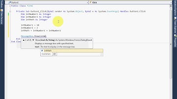 VB.Net (In Urdu) #05 Doing Sums using Integers