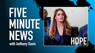 Hope Hicks testifies as Trump's house of cards begins to fall. Anthony Davis reports.