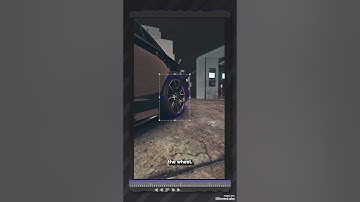 How to Create a Glowing Saber Outline on a Car Wheel in After Effects #3danimation #motiondesign