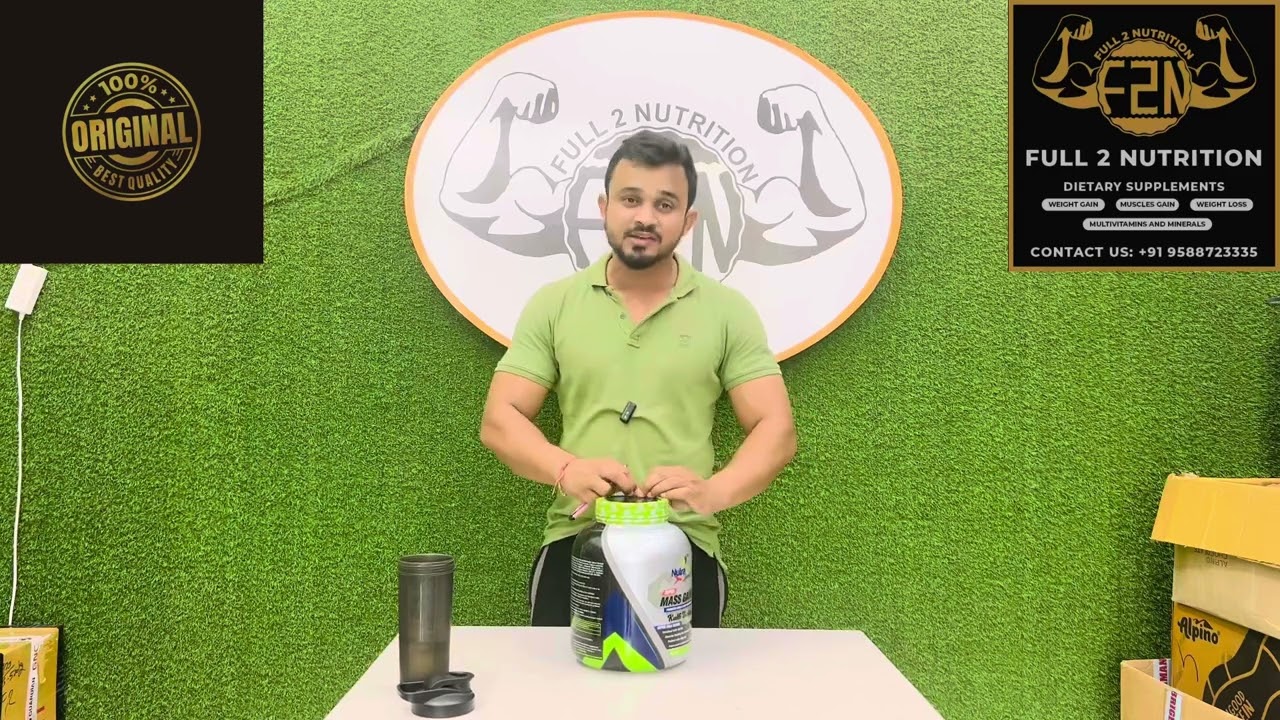 Nutra on super mass gainer detail video
