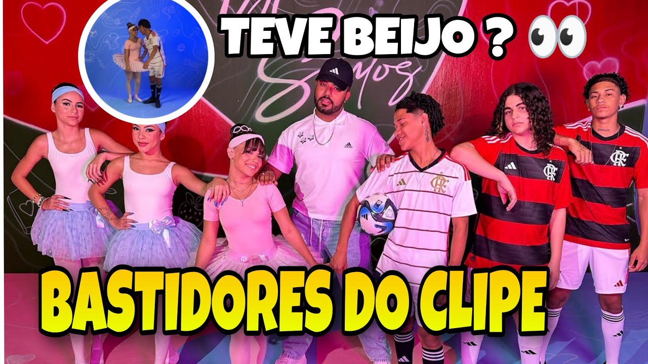 BABADO! KAMYLINHA E ANDYN NOS BASTIDORES DO CLIPE DA MÚSICA DO CASAL E TEVE BEIJO? 😳👀