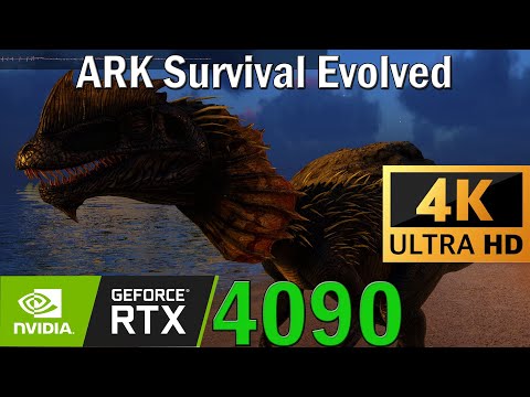 BENCHMARK 4K EPIC SETTINGS /RTX 4090/AMD 3950X / 7 JAHRE SPÄTER - ARK SURVIVAL EVOLVED