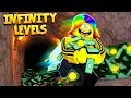 I got INFINITY LEVELS to escape THE ROBUX DUNGEON (Roblox Legends of Speed)