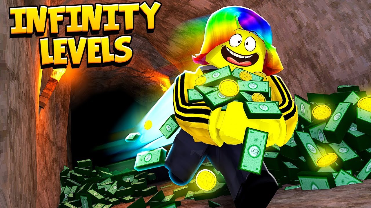 I got INFINITY LEVELS to escape THE ROBUX DUNGEON (Roblox Legends of Speed) - 