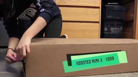 Boosted Mini X Unboxing - MISSING REMOTE?