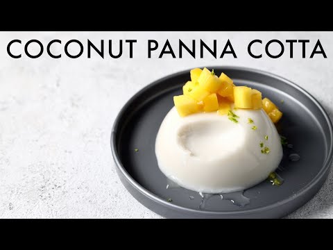 Video: Coconut Panna Cotta With Prunes