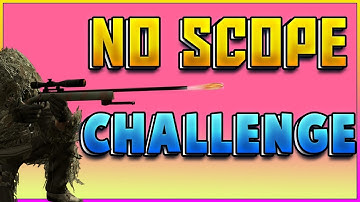 CALL OF DUTY WW2 NO SCOPE ONLY CHALLENGE!! (FUNNY 1V1 MOMENTS)