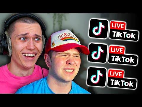 Watching HILARIOUS TikTok Lives W AverageHarry