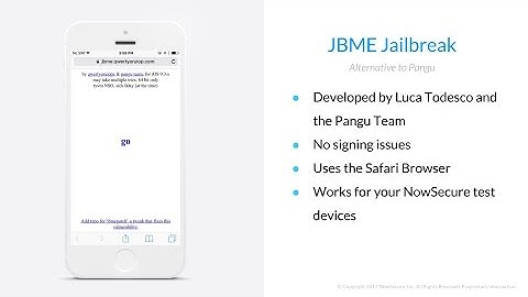 Tutorial: JBME Jailbreak for iOS