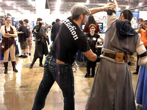 Ray Park Teaching Butterfly Kick Pt 1