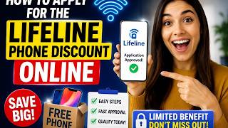How to apply for the Lifeline phone discount online