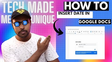 how to insert date in google docs | how to insert today